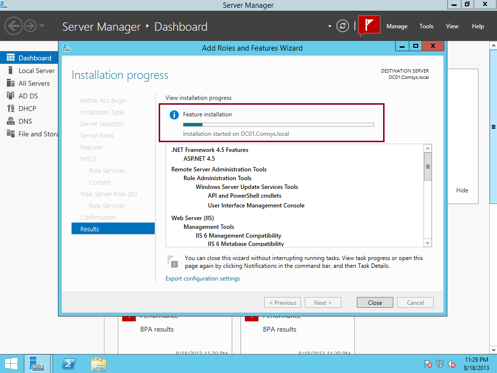 server 2012 management tools windows 10